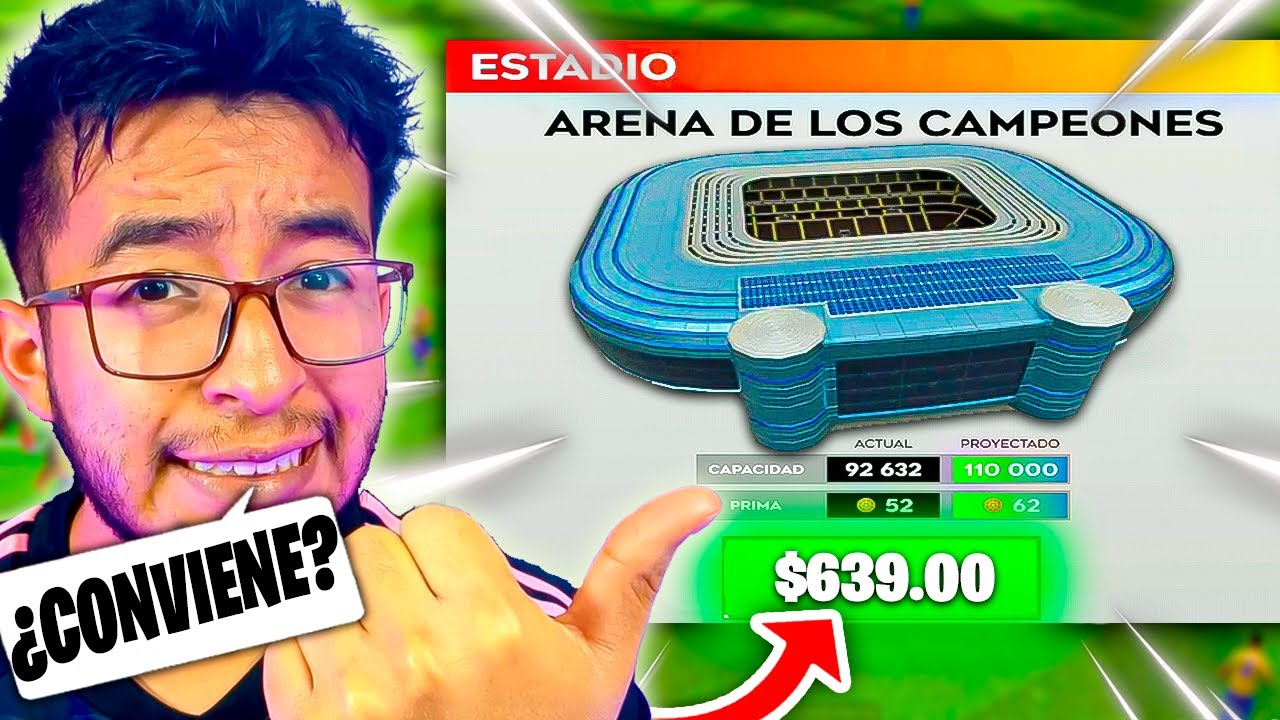 😱COMPRE EL ESTADIO 
