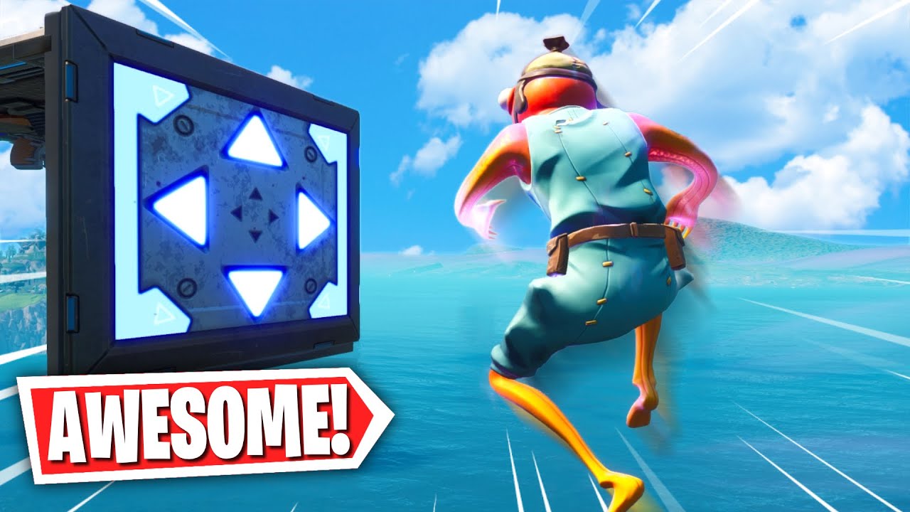 IMPOSSIBLE to FAIL Low Gravity 50 Level Deathrun! (Fortnite Creative Mode)