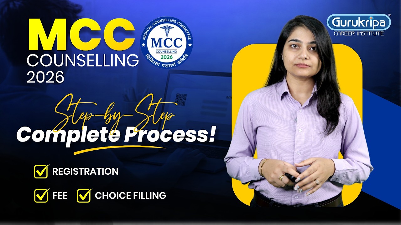 NEET UG 2026 Counselling Step-by-Step Process! 🚨 Registration, Choice Filling & Fee Payment