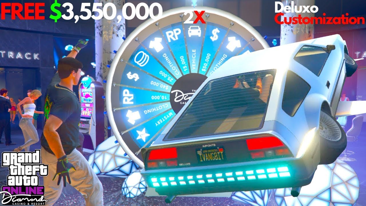 Free Money $3,550,000 GTA Casino Glitch Free Podium Car Win 2X