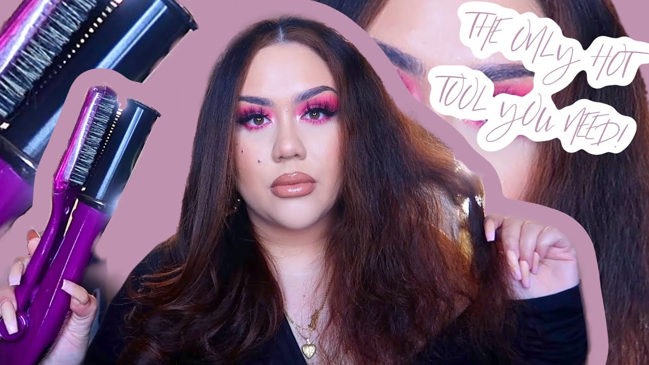 Instyler Two-Way Rotating Iron! How I Do My Everyday Hair