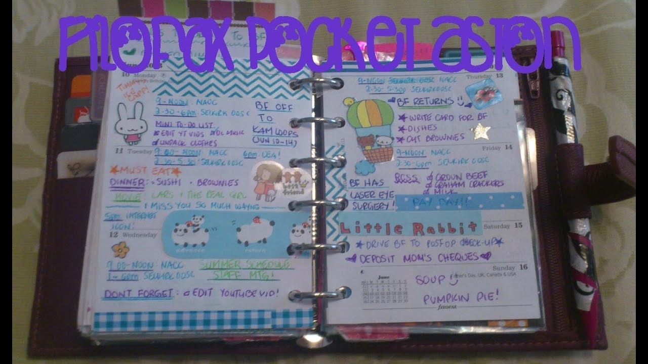 What's in My Filofax Pocket Aston?