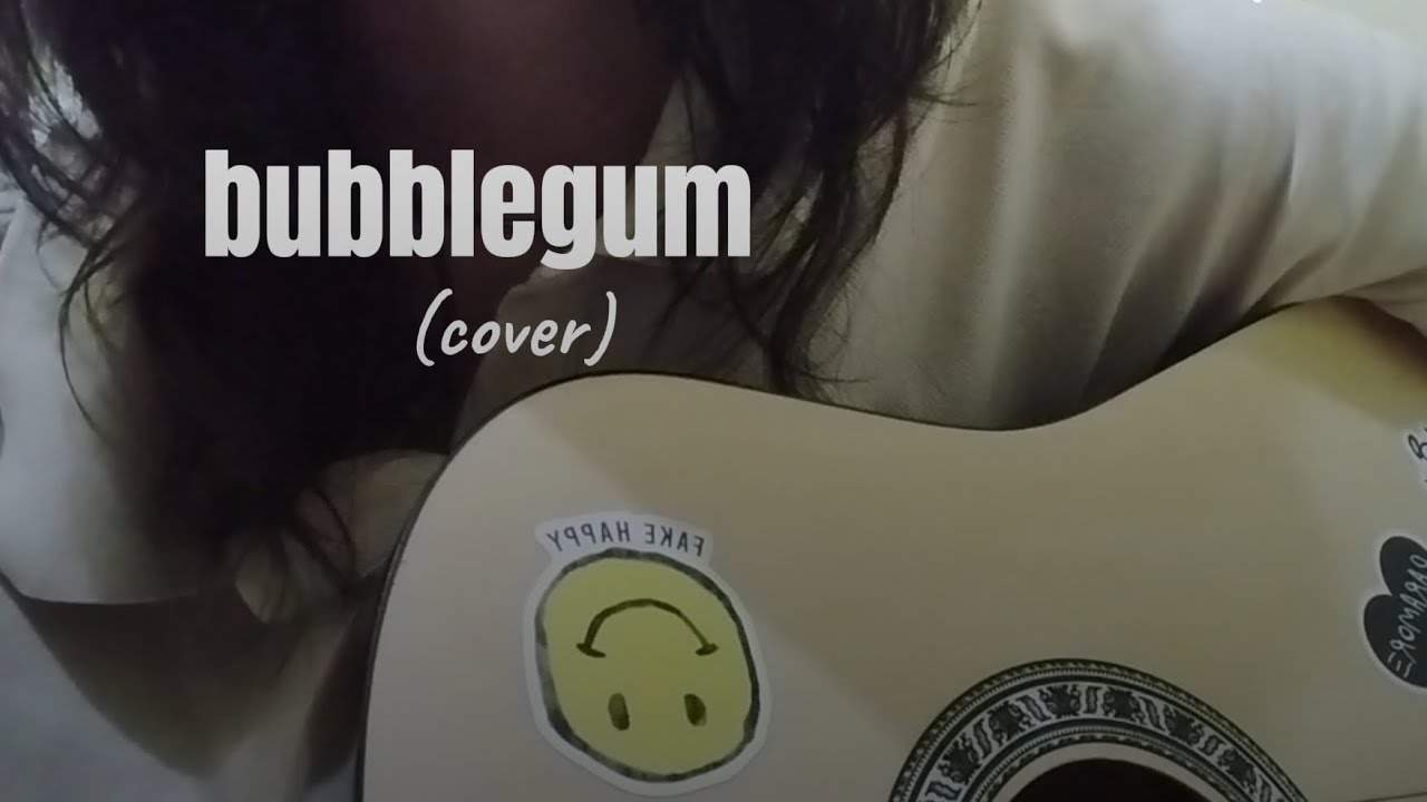 clairo - bubblegum x lyrics (cover)