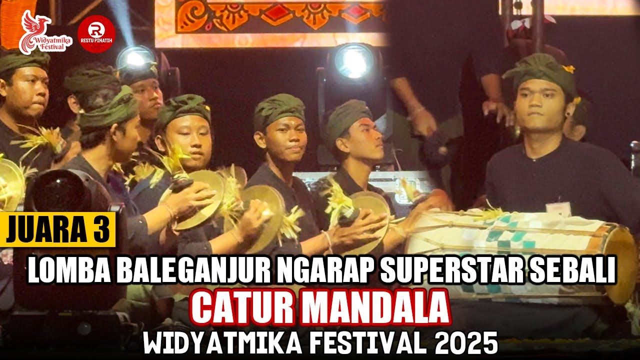 Juara 3 Catur Mandala, Lomba Baleganjur Ngarap Superstar Sebali | Widyatmika Festival 2025