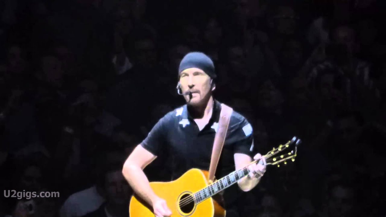 U2 Sunday Bloody Sunday, San Jose 2015-05-18
