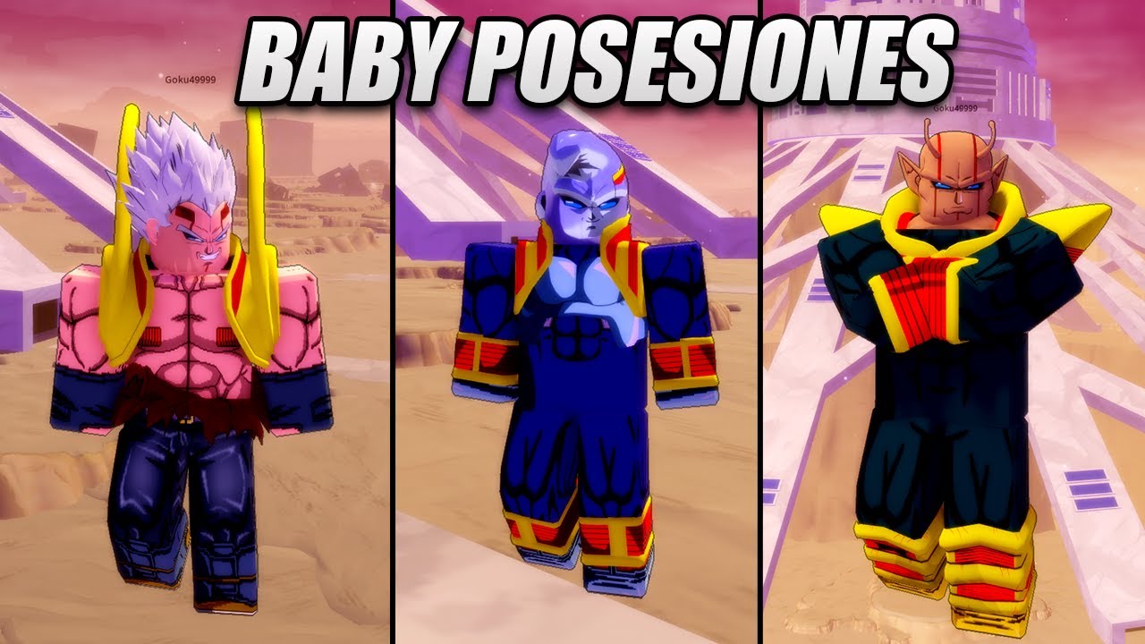 ¡CÓMO CONSEGUIR a BABY y las POSESIONES! Dragon Ball Nexus - ROBLOX
