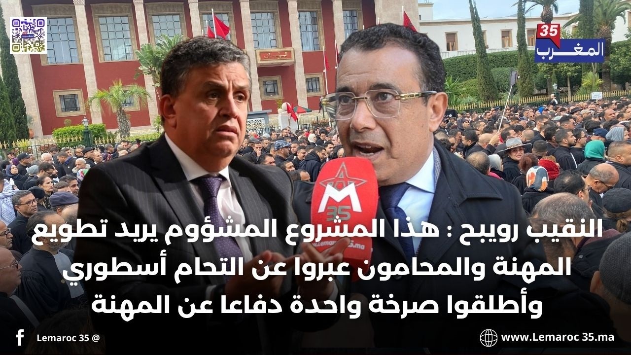 المشروع المشؤوم يريد تطويع المهنة والمحامون عبرواعن التحام أسطوري وأطلقوا صرخة واحدة دفاعا عن المهنة