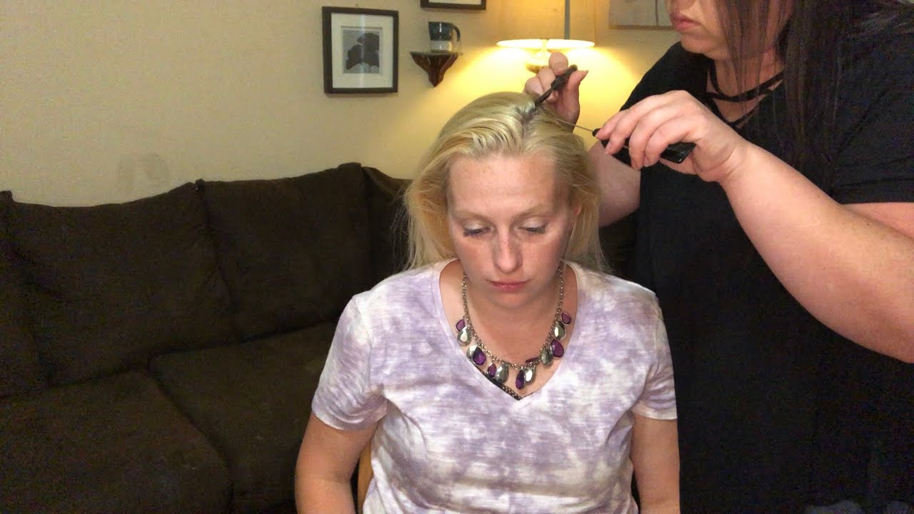 ASMR Scalp Inspection Real Person Roleplay