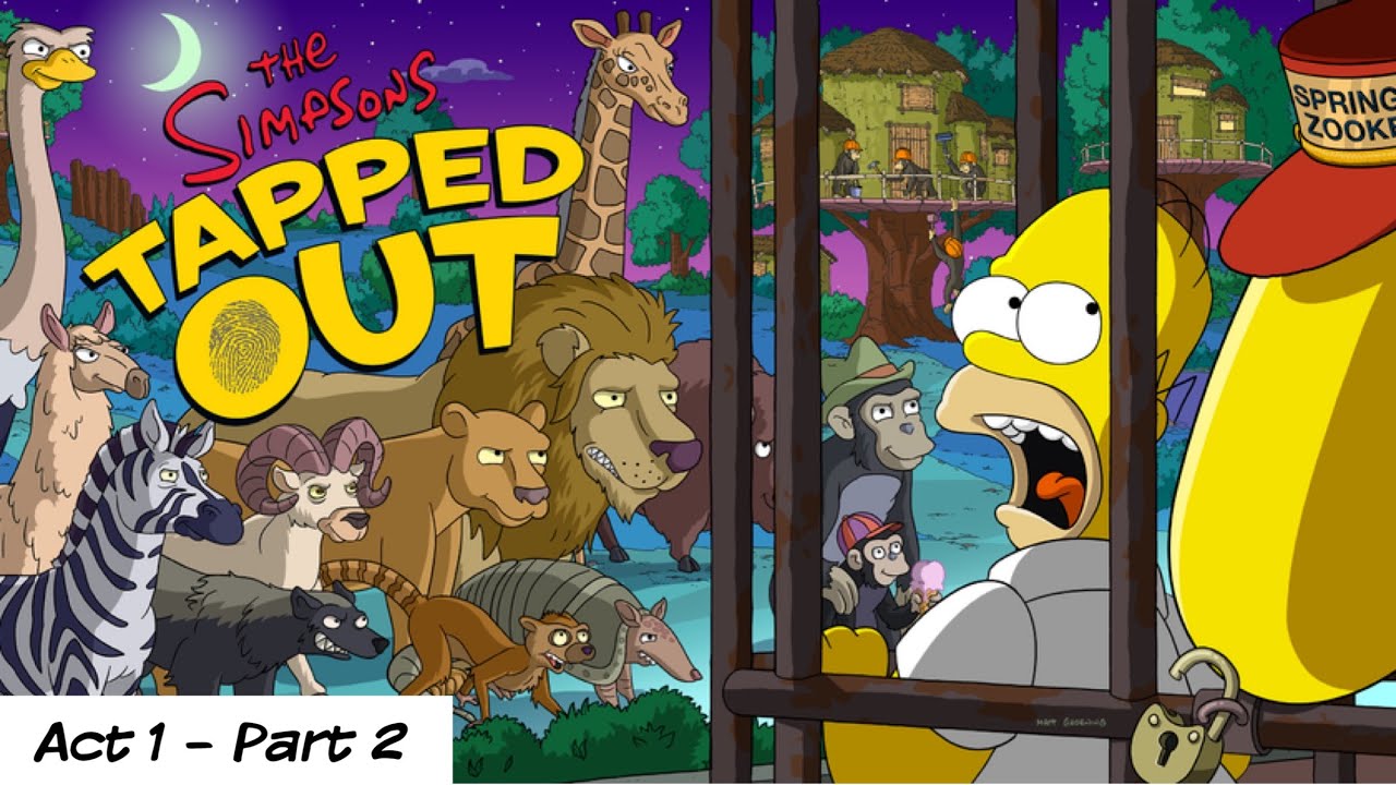 The Simpsons Tapped Out: Springfield Zoo Update (Act 1) Pt.2