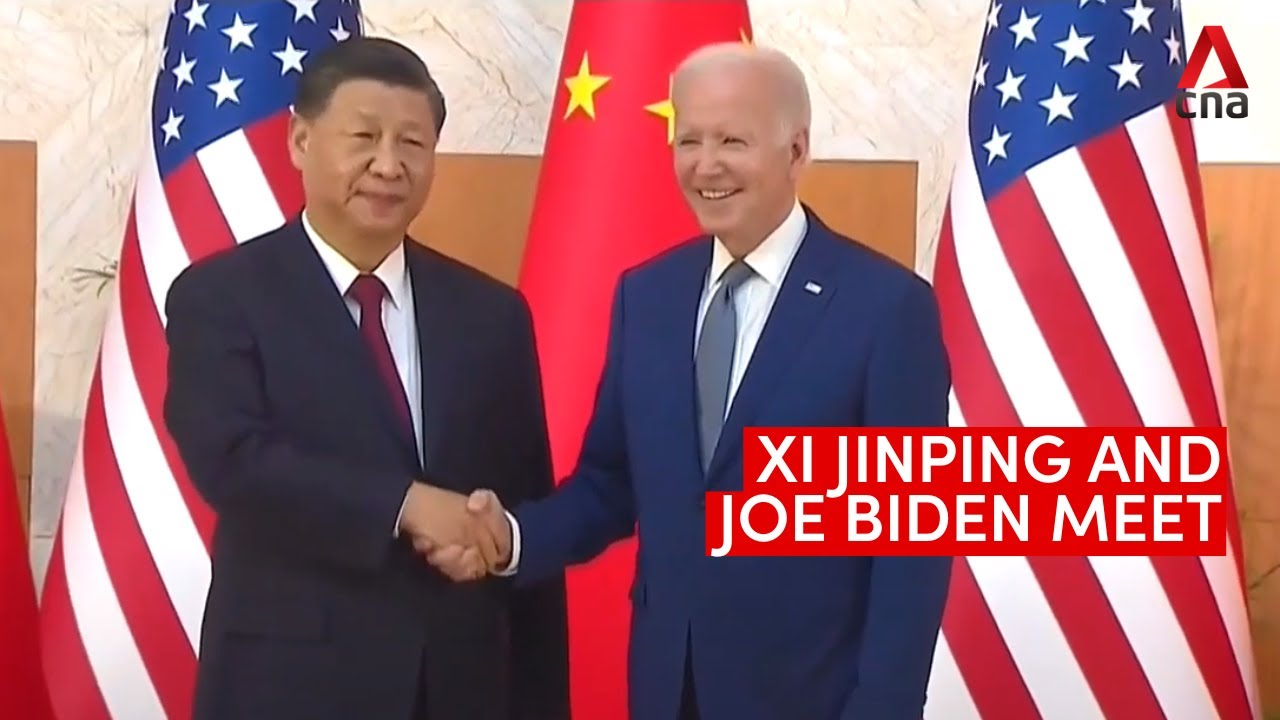 Xi Jinping and Joe Biden hold face-to-face talks in Bali ahead of G20 summit