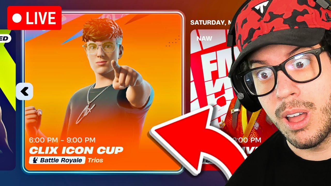 Unlocking NEW ICON SKIN *CLIX* EARLY in Fortnite!