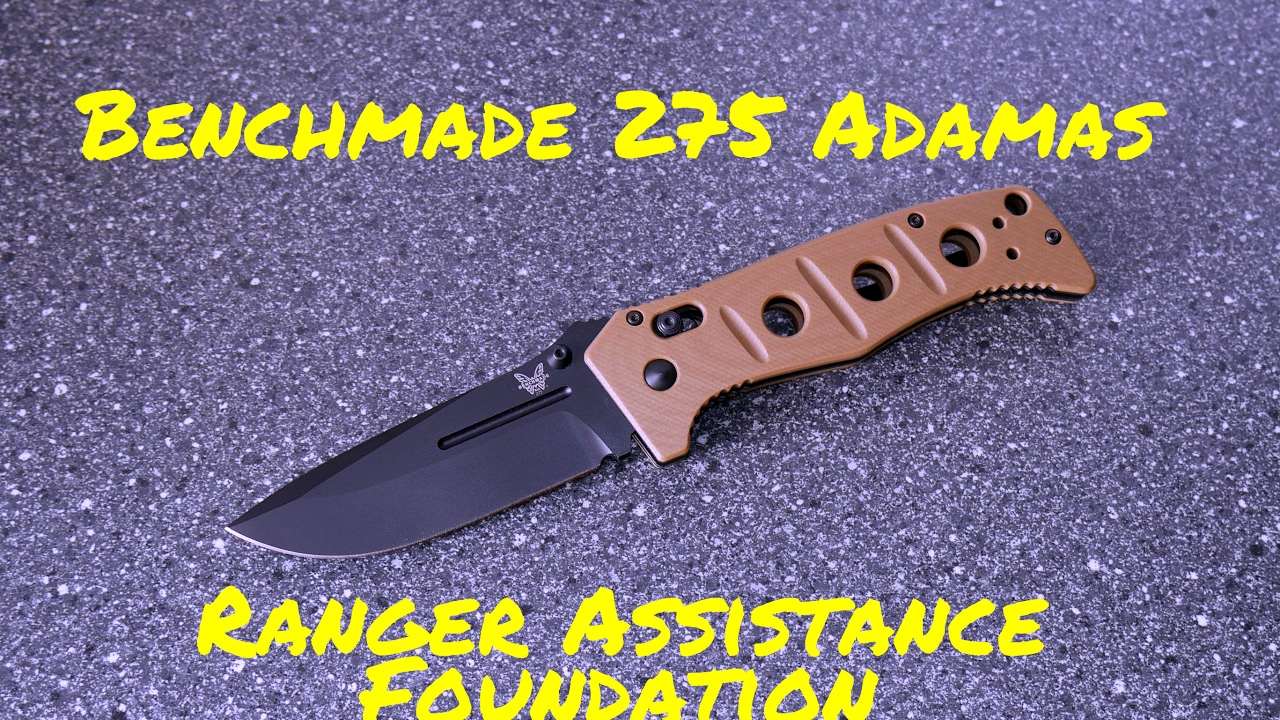Benchmade 275 Adamas - Ranger Assistance Foundation.