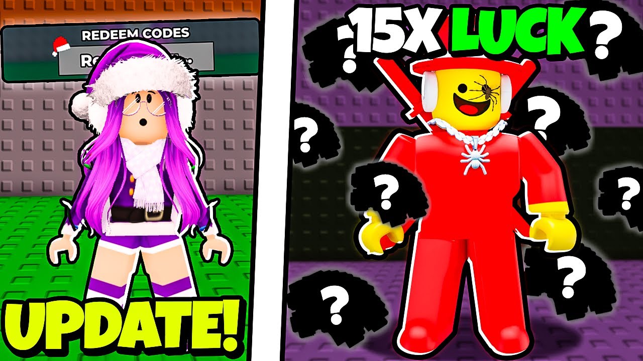 NOVOS CÓDIGOS LIMITADOS, NOVO MULTIPLICADOR DE 15x LUCK E MUITO MAIS NA UPDATE DO ROUBE UM BRAINROT!
