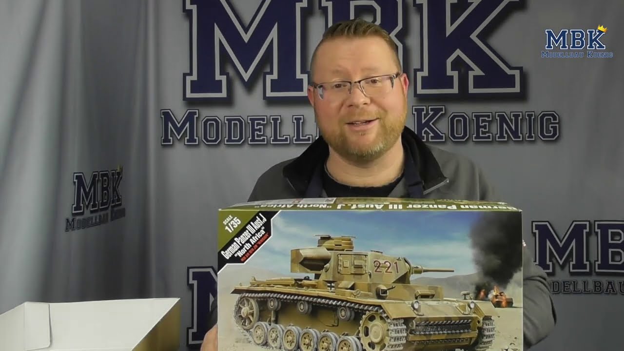 MBK packt aus #414 - 1:35 Panzer III Ausf.J North Africa (Academy 13531)