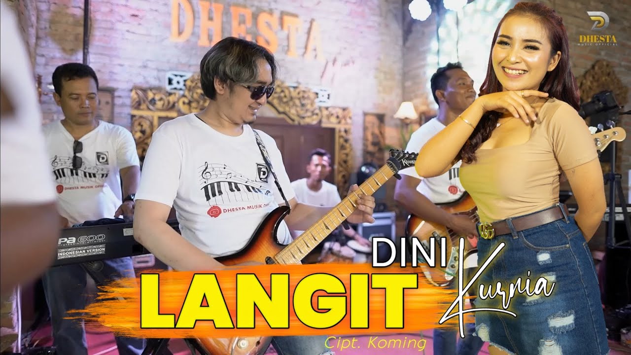 DINI KURNIA - LANGIT - FEAT ADER NEGRO - New Dhesta Music (Official Music Video)