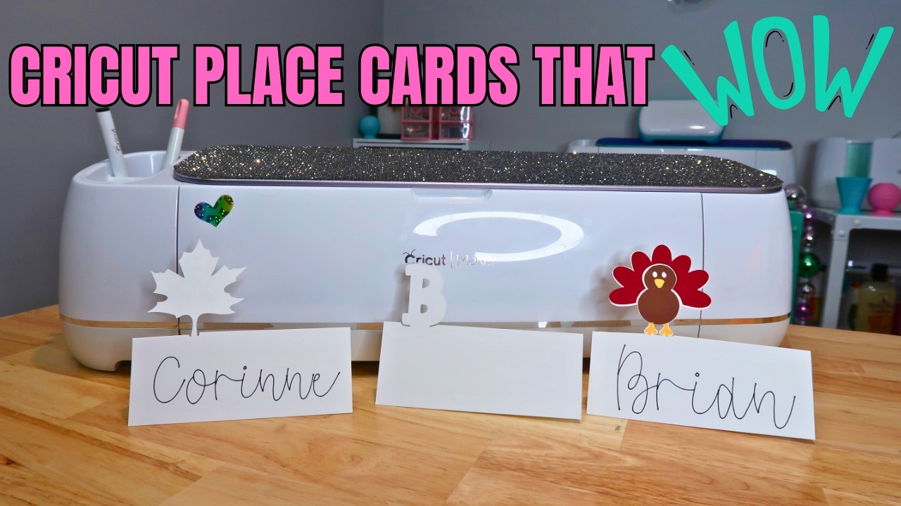 Как сделать карточки рассадки гостей с помощью Cricut | Простое пошаговое руководство