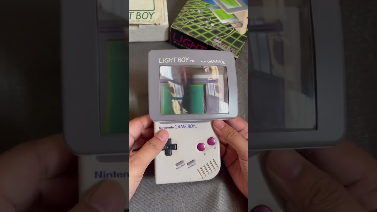 Light Boy for Gameboy DMG #unboxing  #gameboy  #gameboydmg #gameboyaccessory #retrogaming