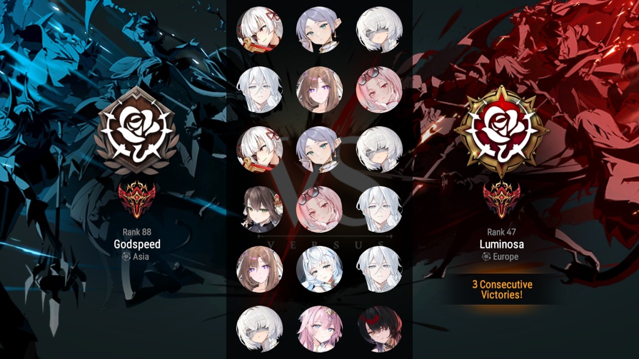 Godspeed vs Luminosa (Epic Seven Guild War)