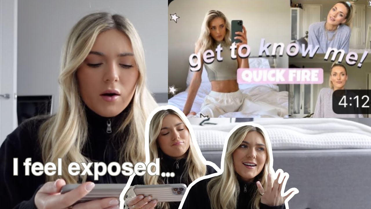 REACTING to my FIRST EVER Youtube video... | from underweight to healthy & happy | millyg_fit