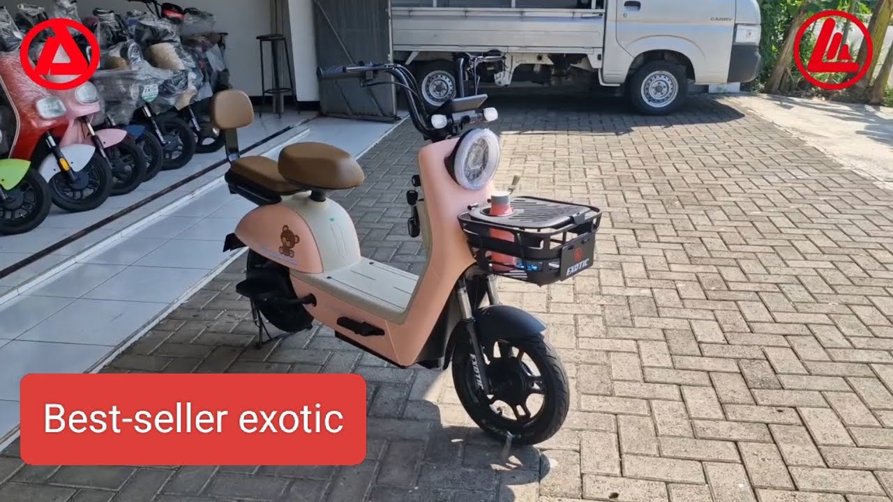 Review Sepeda Listrik Exotic EV928 Pink | Asia Motor Sumenep