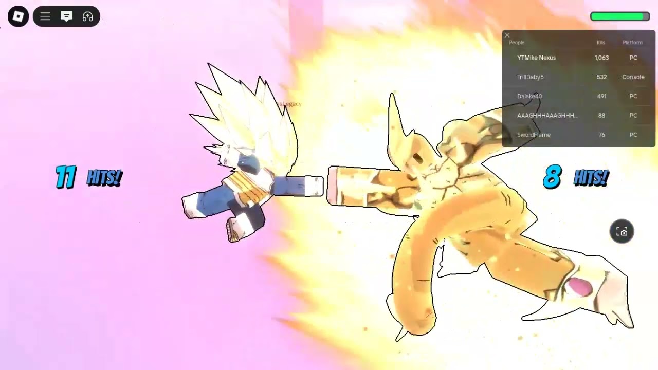 Daima Vegeta (Mini) Gameplay CRAZY COMBO PACKAGE! -Dragonball Nexus-