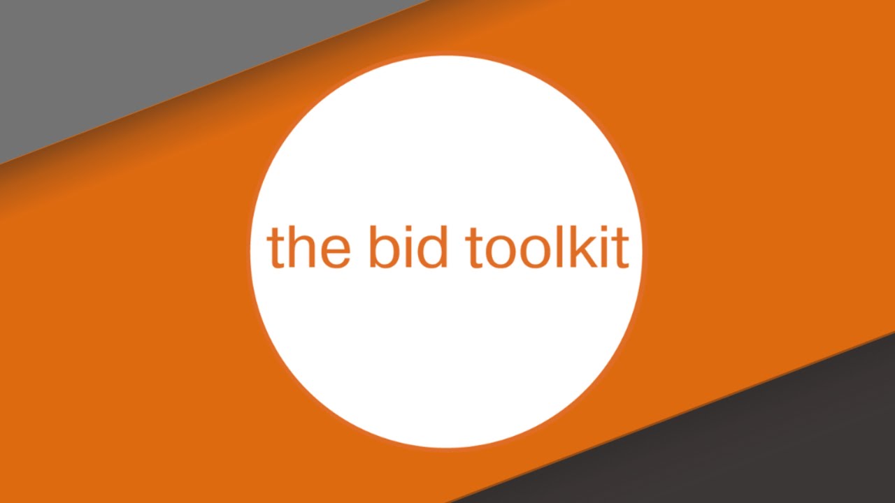 The Bid Toolkit Relaunch