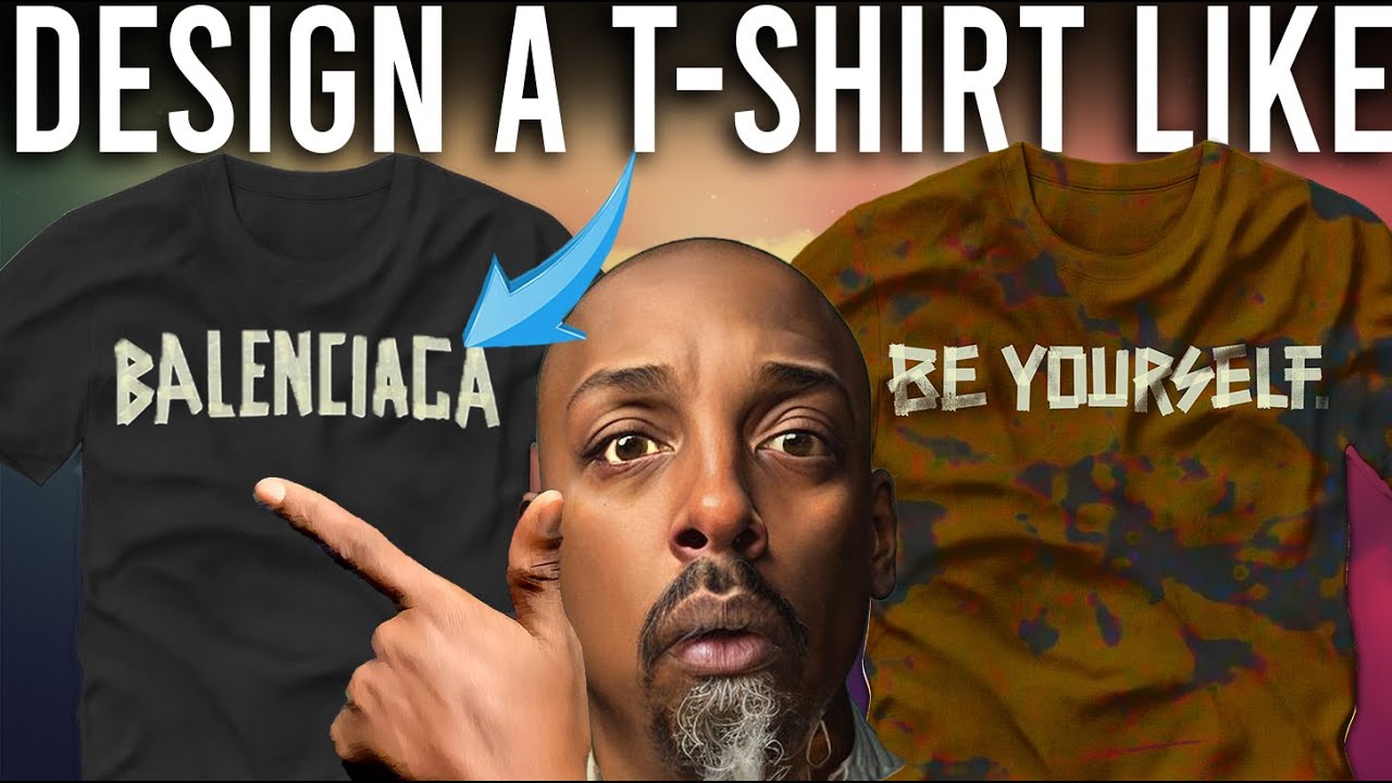 How to Design a Tape Tee Like Balenciaga