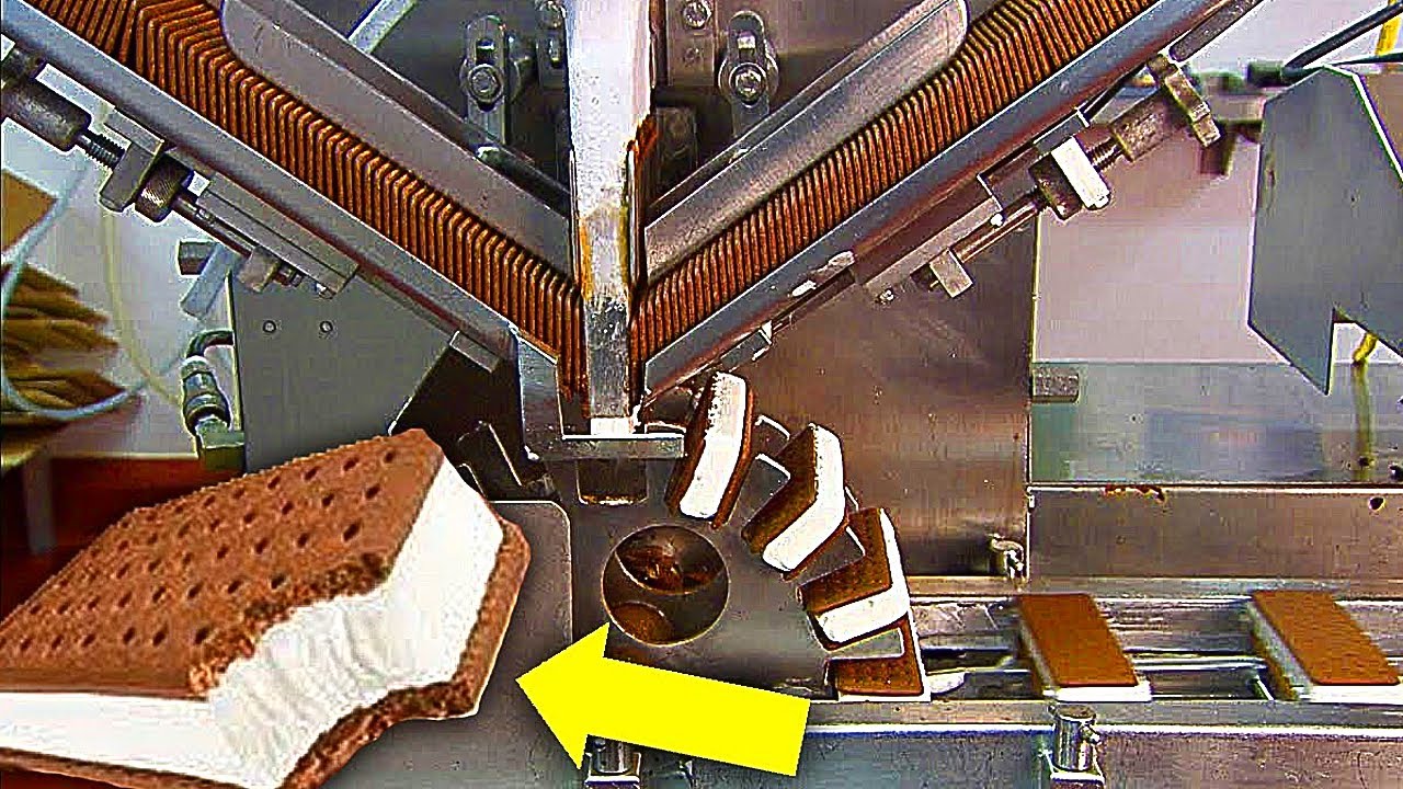 The World's Largest Ice Cream Sandwich Factory!