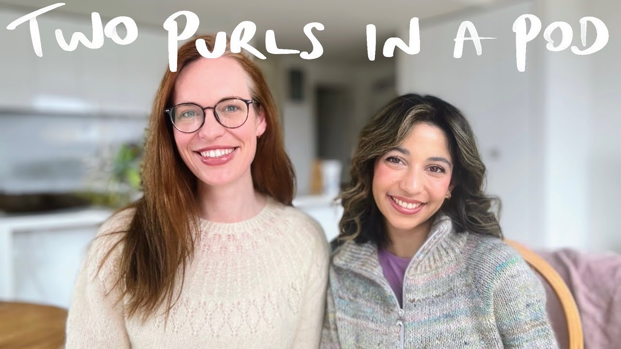 Giveaway winner, a Petite Knit zipper sweater & the Jules Genser 🧶 (a knitting podcast)