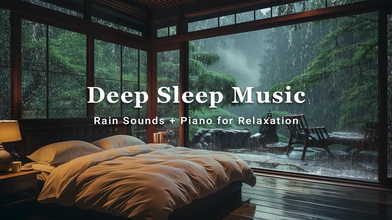 Calm Mind Before Bed – Deep Sleep Music with Rain Sounds