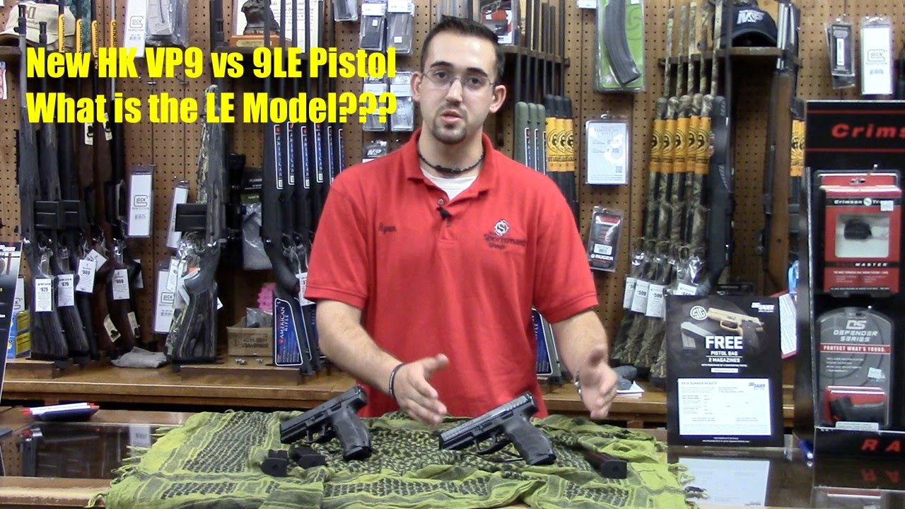 HK VP9 & VP9 LE Pistols Comparison!