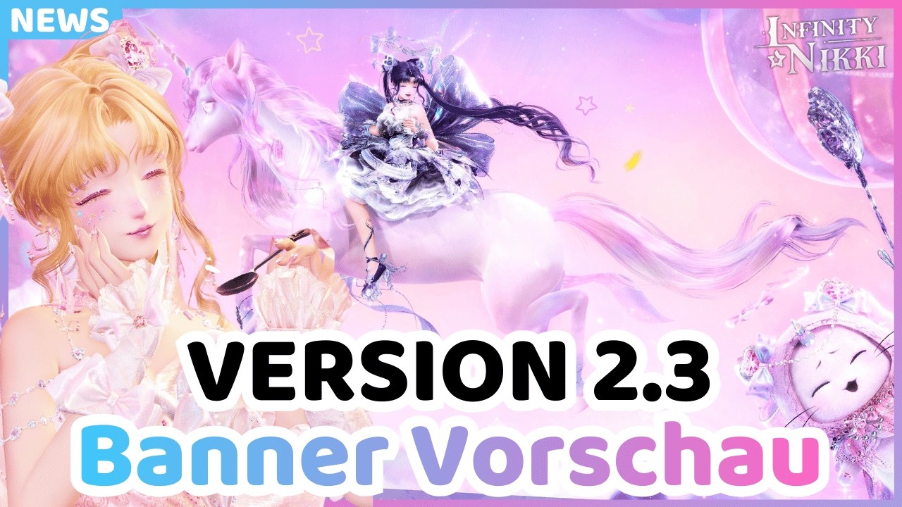 Einhorn als Fortbewegung in Version 2.3 😱 | Infinity Nikki News