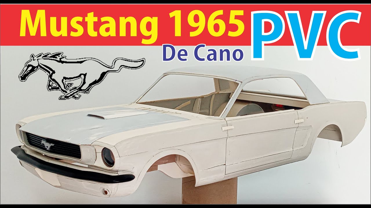 Mustang 1965 de  Cano PVC #mustang1965