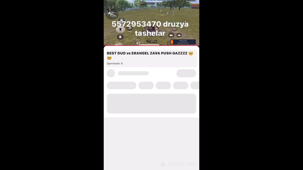 Прямая трансляция FLERKEN PUBGM