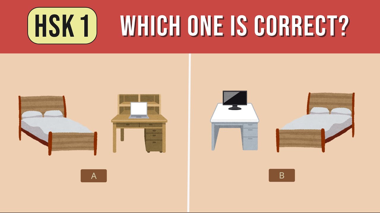 Mandarin Chinese Listening Test 👂 Beginner HSK1 | Choose the right answer ❌✅ Listening Comprehension