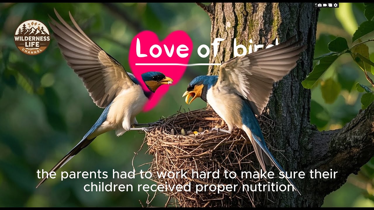 The way how the birds take care of each other | Hatching egg, until life.  | សត្វបក្សី ស្រឡាញ់កូនៗវា
