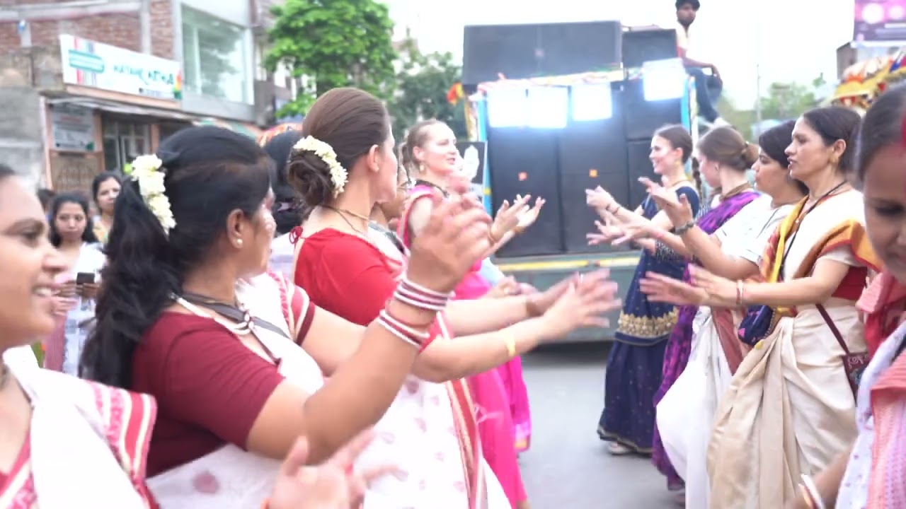 Glimpses of Rath yatra in ISKCON Faridabad