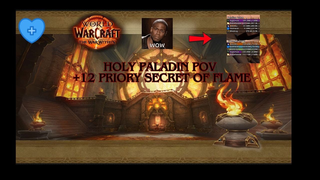 Holy Paladin Clutch in +12 Priory | Resilient Keys Unlocked!