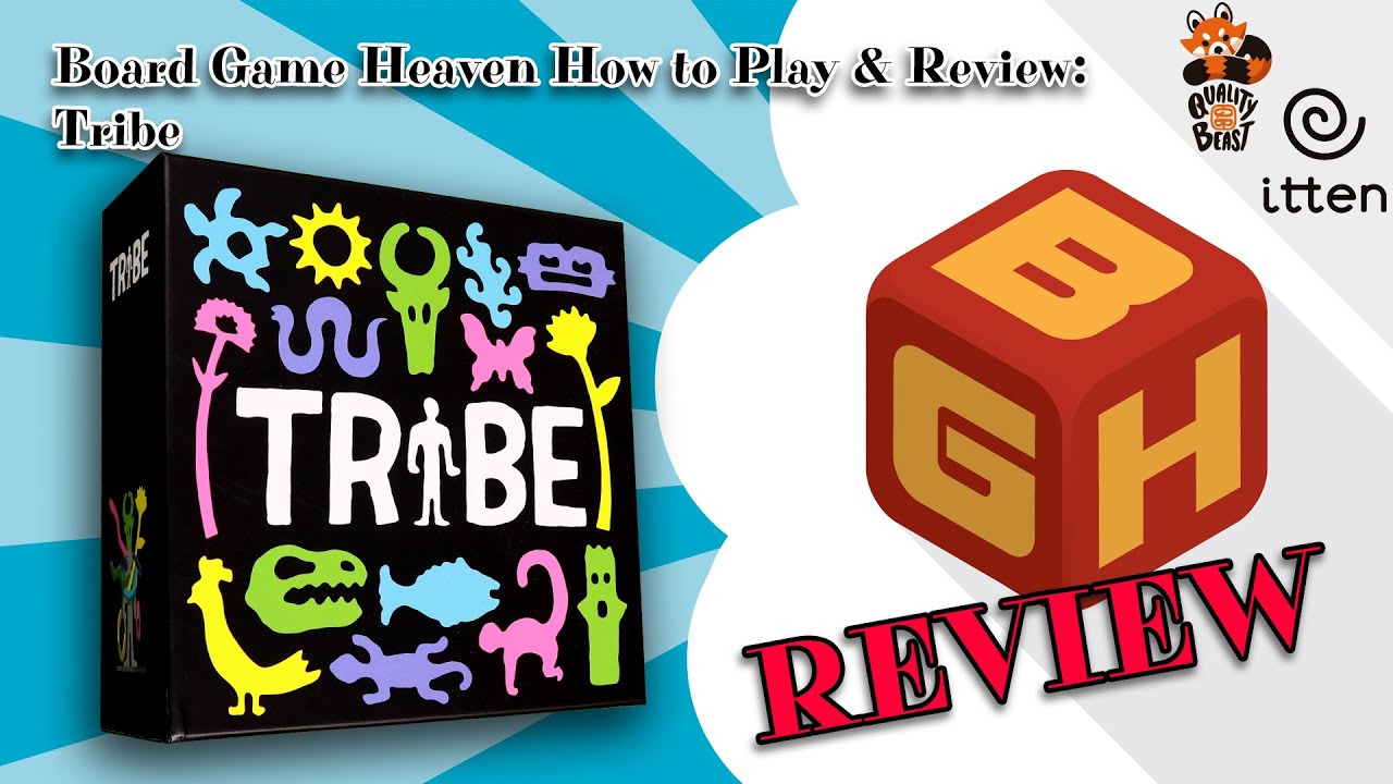 Board Game Heaven: Как играть и обзор 265: Tribe (Quality Beast & Itten)