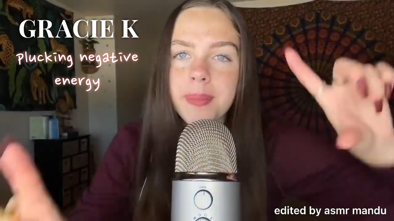 Gracie K plucking away negative energy compilation