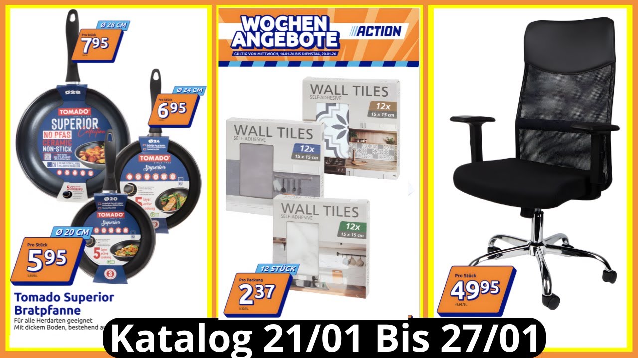 Neuer ACTION Prospekt Angebote & Aktionen vom 21/01/26 bis 27/01/26 🛒 #action  #promotion
