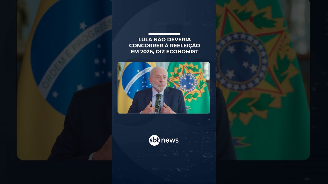 Lula n&atilde;o deveria concorrer &agrave; reelei&ccedil;&atilde;o em 2026, opina The Economist