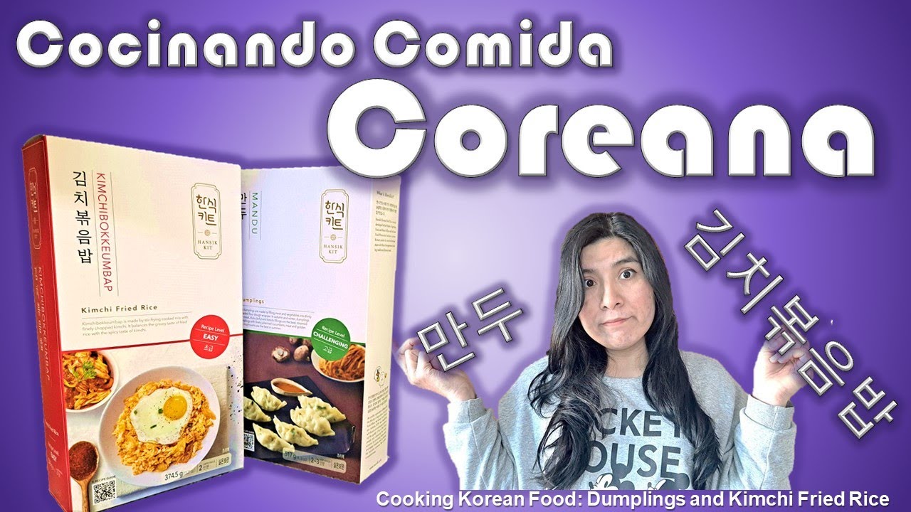 Cocinando Comida Coreana