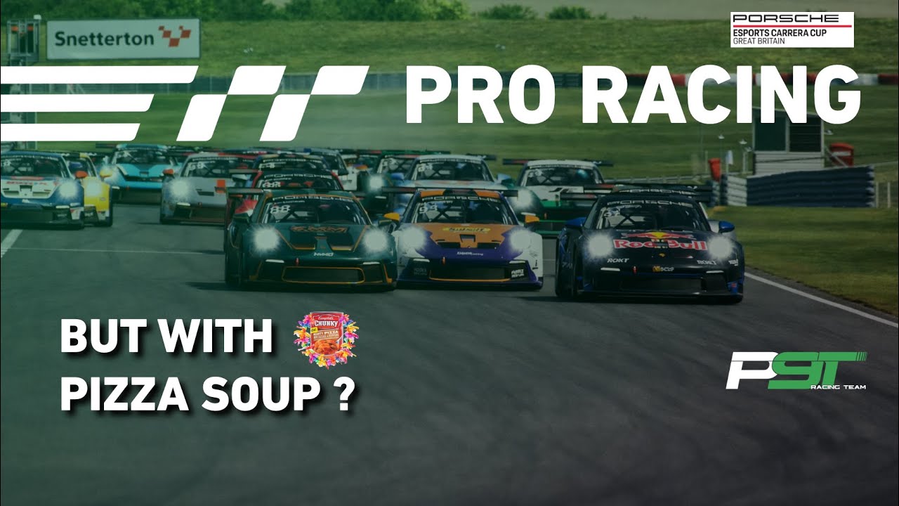 Porsche Cup at Snetterton Turned Into Absolute Chaos (Pizza Soup Hawaii??)