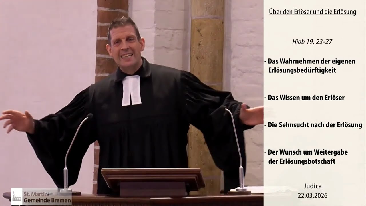 Predigt vom 22.03.2026 - &Uuml;ber den Erl&ouml;ser und die Erl&ouml;sung