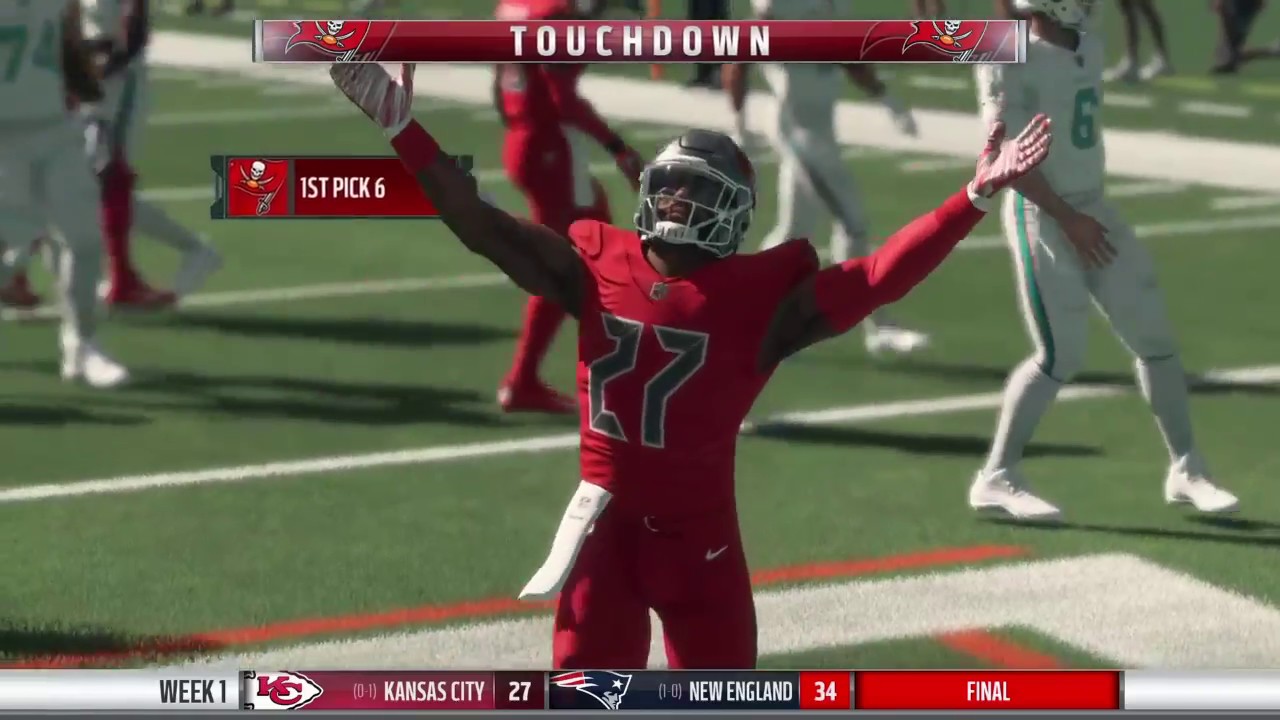 Clutch 4th Quarter Interception to Send Game into Overtime - Madden 18 Career Mode Cb Gameplay