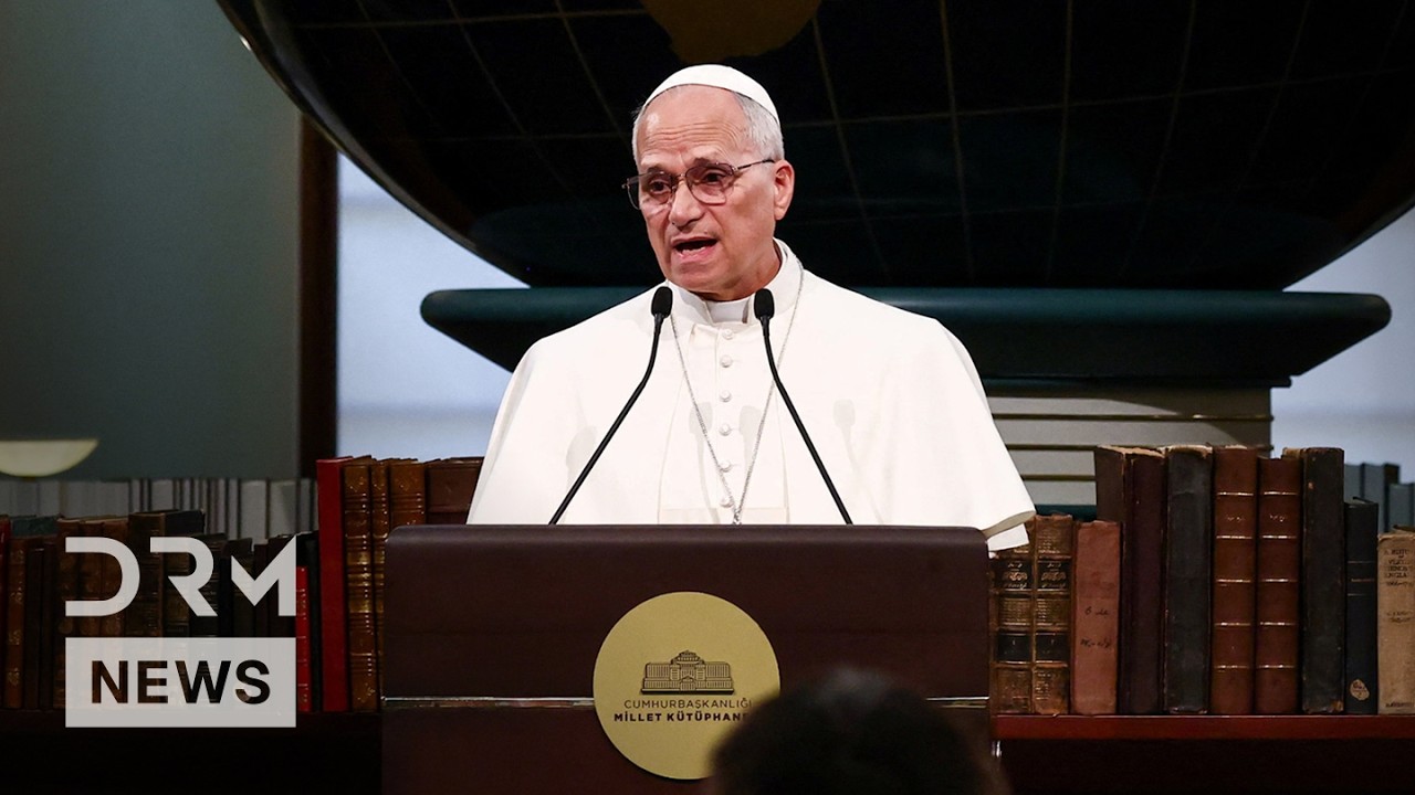 FULL SPEECH: Pope Leo XIV Delivers Powerful Remarks on First Apostolic Visit to Turkey | AK1B