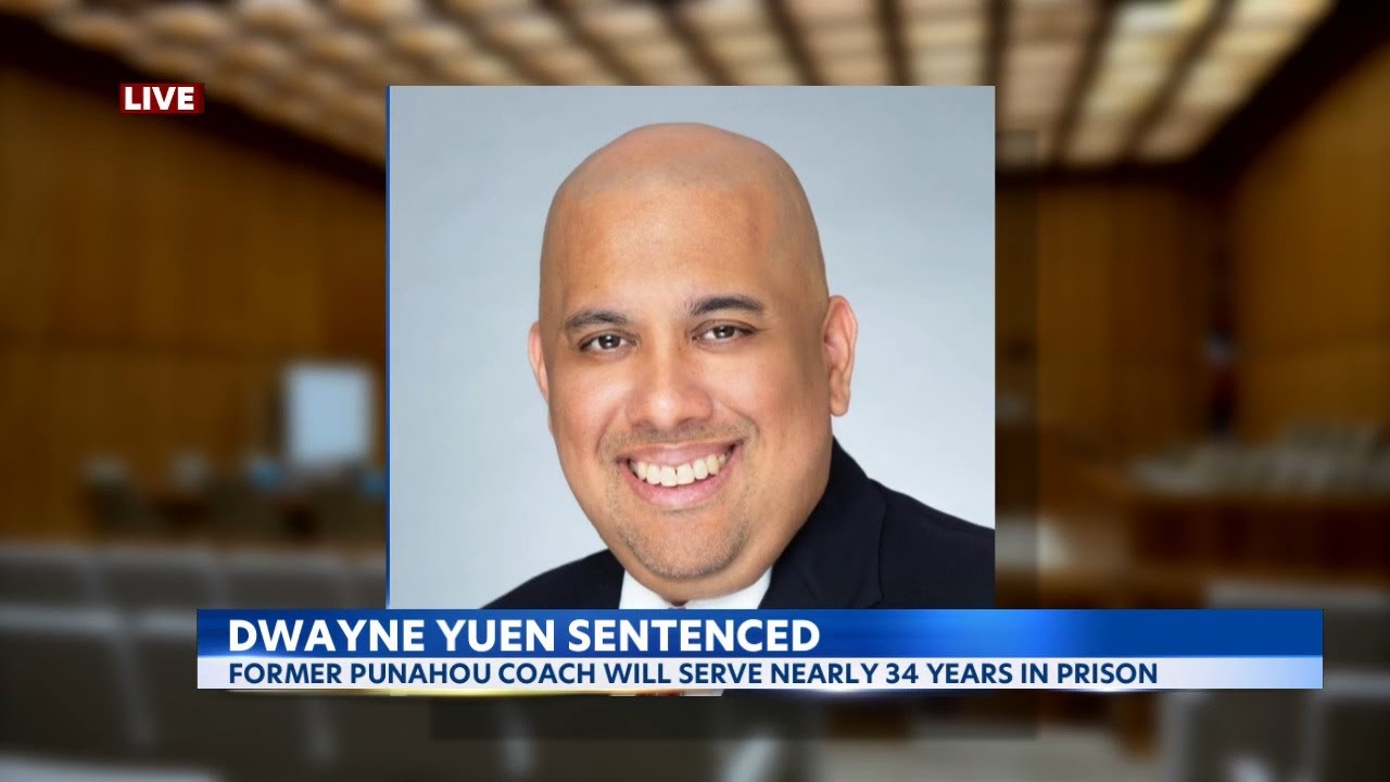 Former Punahou girls basketball coach sentenced to over 33 years for child sex crimes