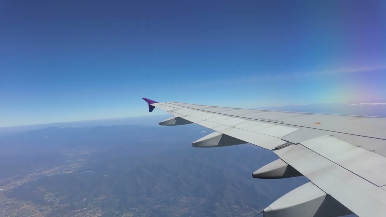 泰航Thai Airway AIRBUS A320| Takeoff from CNX(Chiang Mai International Airport)Thailand