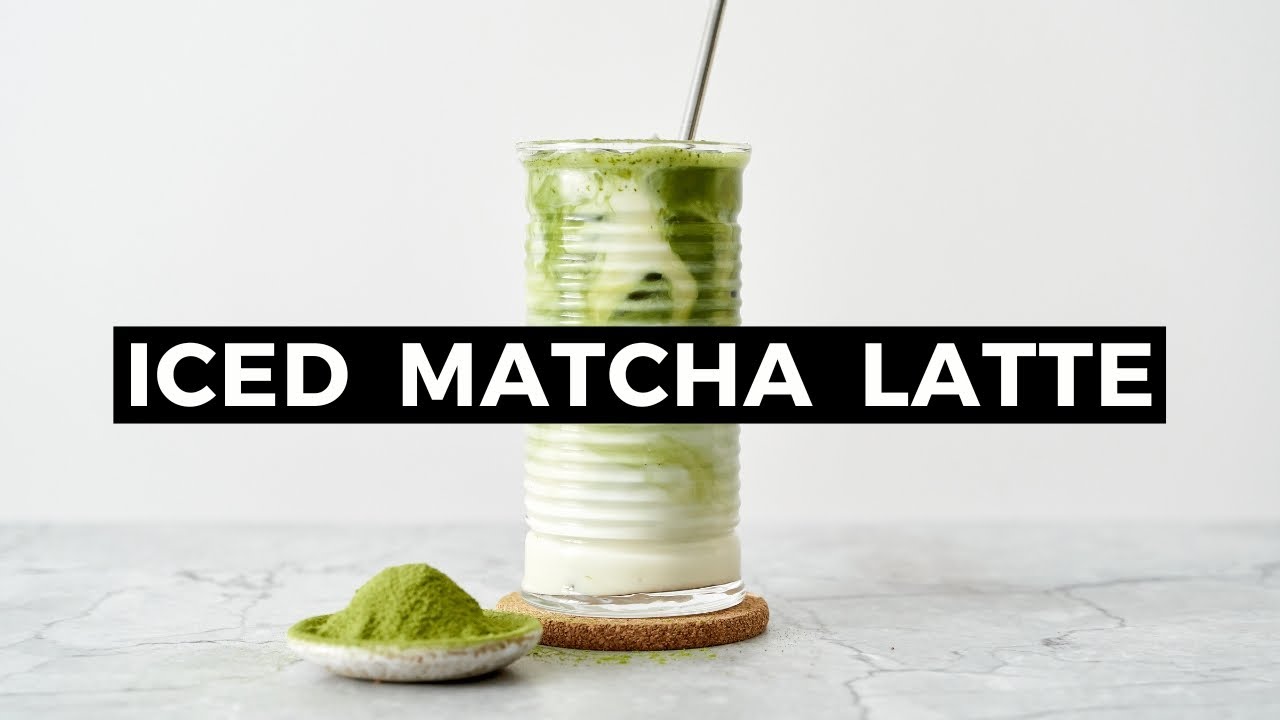 POV: Przygotowanie mrożonej matcha latte w domu | Szybko i łatwo